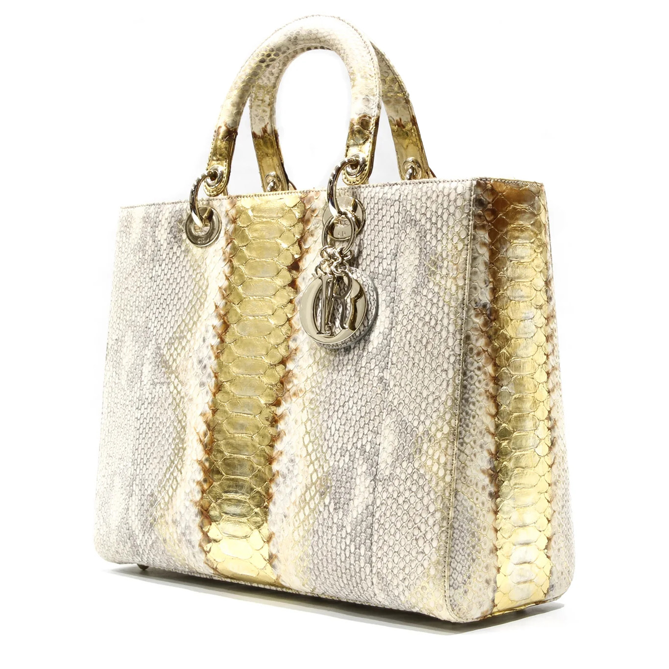 Photo (3) of CHRISTIAN DIOR – Lady Dior Python Limited Edition Bag