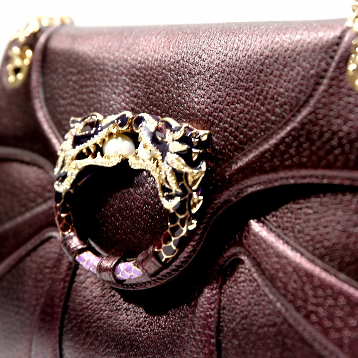 Photo (4) of GUCCI by Tom Ford 'Dragons' Limited Edition shoulder bag