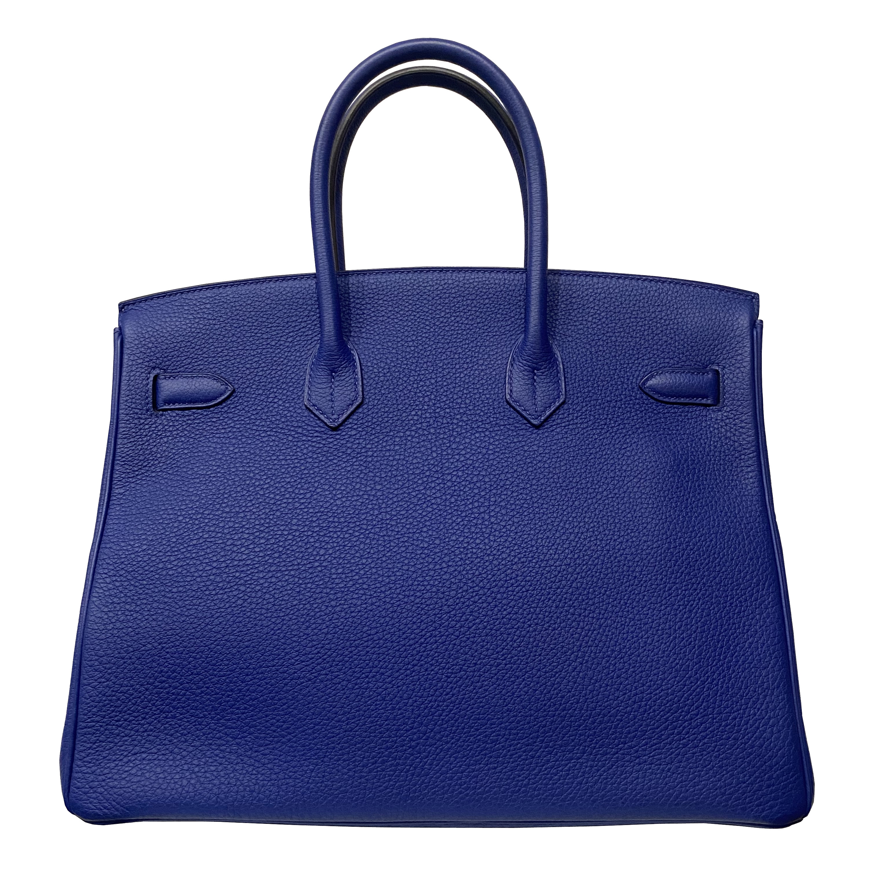 Photo (2) of HERMÈS BLUE ELECTRIC TOGO LEATHER BIRKIN 35 BAG